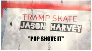 Trampskate 101 Basic trick - Pop Shove It -