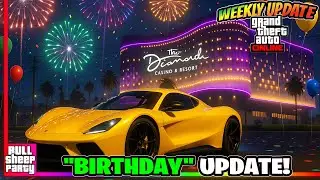 R* Забыл про день рождения GTA Online!!! - Еженедельные скидки, распродажи, денежный бонус в GTA ...