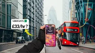 How Much I Earn Doing Uber Delivery Jobs in the UK 🇬🇧 | &pound;33/hr? 😳 (Part 2)