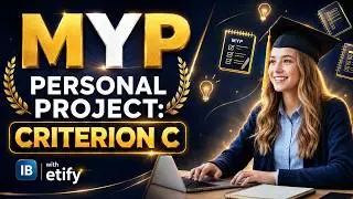 MYP Personal Project 🎓 | Criterion C Demystified for Success 🚀 #ibmyp #ib #myp #ibworldschool