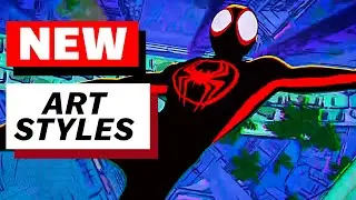 Spider-Man: Across Spider-Verse NEW ART STYLES!