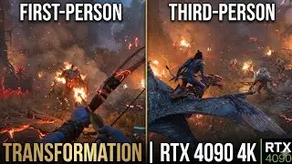 Avatar: Fire & Ash First-Person vs Third-Person | RTX 4090 | 4K