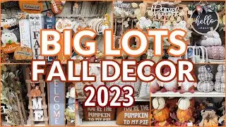 BIG LOTS FALL 2023 HOME DECOR SHOP WITH ME
