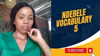 Ndebele Words for Beginners 5