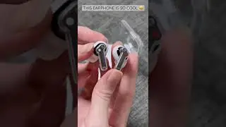 The Nothing Ear (1) is probably the coolest TWS earbuds we have seen so far 🤩