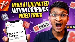 Hera Ai Unlimited Motion Graphics Videos Trick | 100% Working Trick | Rocketoolz
