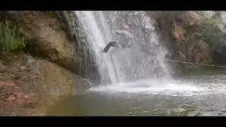 Rappelling over Waterfall | Adventure VLOG 4