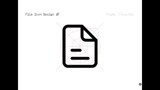 How to Design File Icon in Figma from Start to Finish | Icon Design Process