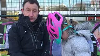 How to fit a child's cycling helmet.