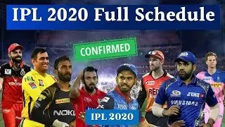 IPL 2020 Schedule: Know Date, Time And Venue Of All Teams Matches