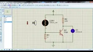 Automatic Street Light : Prototype Simulation  Using Proteus