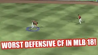 The WORST Defensive CF in MLB The Show 18! - MLB The Show 18 Battle Royale Diamond Dynasty Gameplay