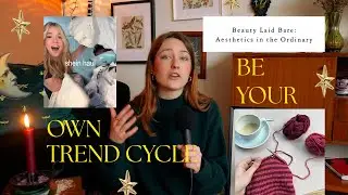 how to live a life of beauty, NOT overconsumption