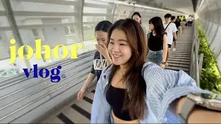 jb vlog | day trip to jb; went to JB on a Sunday! traffic jam?  礼拜天进柔佛。。。人塞人？🥵🤪🫶🏻🫶🏻