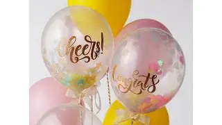Canvas Project: Confetti Balloons