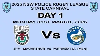 MENS - 2025 NSW Police Rugby League State Carnival DAY 1 Game 6  Macarthur  Vs Parramatta