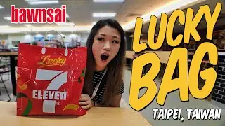 Unboxing a fukubukuro lucky bag @ 7-ELEVEN | bawnsai