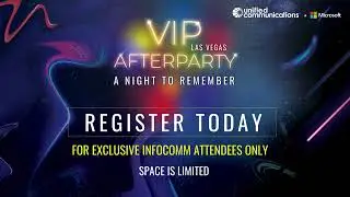 Join Us for the Ultimate InfoComm Afterparty by UnifiedCommunications!