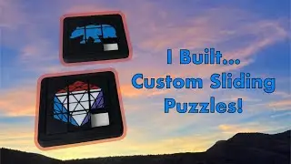 I Built Custom Sliding Puzzles! (FTO and @CubingBear108 Designs)