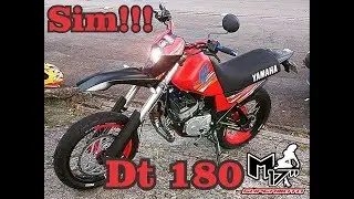 Canal do Coruja - Dt180 Motard? Dá pra fazer coisa legal sim - Motovlog Comic