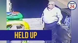WATCH: Former Bosasa COO Angelo Agrizzi robbed at gunpoint at Joburg petrol station