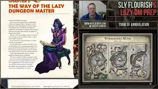 Подготовка к игре Lazy DM D&D: Tomb of Annihilation (1 июля 2018 г.)