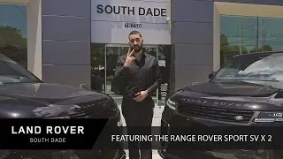 Two, not one, Range Rover Sports SV