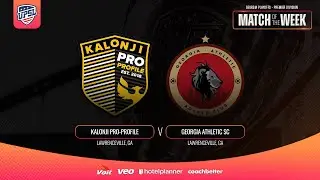 Kalonji Pro-Profile vs. Georgia Athletic SC | 2025 Spring Season