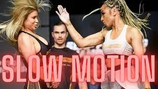 OMG! Slow Motion Compilation! - Slow Motion Women&rsquo;s Power Slap 💥💪| #slowmotion  #WomensPowerSlap