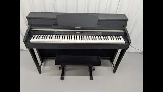Casio Celviano AP-620 Digital Piano and stool in satin black, 128 note polyphony stock # 25068