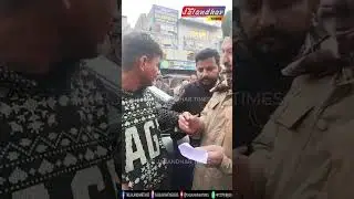 शराब के नशे में आर्मी जवान का जालंधर में हंगामा