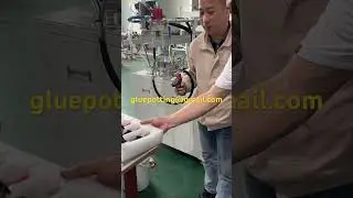 Electronic sensor potting and encapsulation glue mixing machine and potting equipment