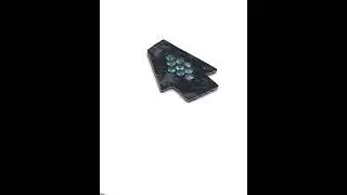 Neon Blue Natural Apatite Ibanez Truss Rod Cover #apatite #neon #gemstone #ibanez #natural
