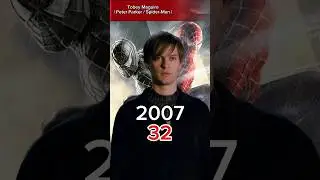 SpiderMan 3 2007 vs 2025 #SpiderMan3 #ThenAndNow #MovieCast #TobeyMaguire #Marvel #shorts #spiderman