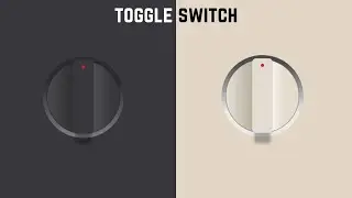 How to Create Toggle Button by Using (HTML - CSS - JS)