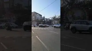 Jubilee Hills Check Post heavy traffic 🚦 signal| Hyderabad City #jubileehills #traffic #hyderabad