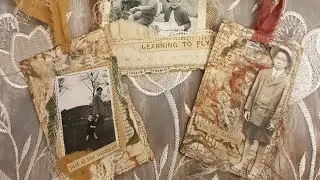 DIY TAGS MADE FROM PACKAGING | Junk Journal Embellishments
