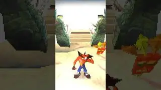 CURIOSITA' SUL PRIMO CRASH  #playstation #retrogaming #crashbandicoot #nostalgia #90s #gaming