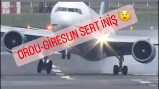 Ordu-Giresun havalimanı  iniş ve türbülans
