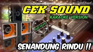CEK SOUND SEENAK INI KOK GAK DI PUTER‼️ Cek sound dangdut kalem full bass glerr | Cek sound horeg