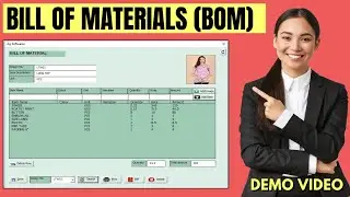 Bill of Material in Excel vba | BOM in Excel #Production Management in Excel #Manufacturing in Excel