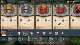 BATTLESMITHS, MAX LEVEL, SHOWCASE ALL ITEMS
