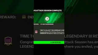 3x End Of Season Rewards!! 🌟✅ #fcmobile