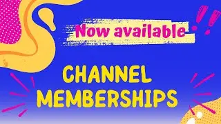 Now available! - YouTube Memberships
