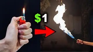 Cheap Lighter Into Super Torch! - Crazy Hack