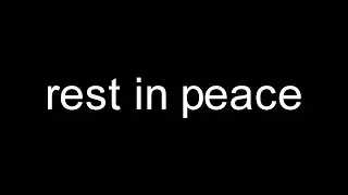 rest in peace Mia
