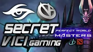 Secret vs Vici Gaming - Perfect World Masters 2017 SEMIFINALS (WHAT HAPPENED TO SECRET?)