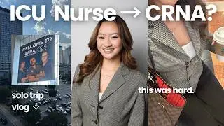 I Went to AANA Congress Alone & Left With So Much Clarity | ICU Nurse Vlog