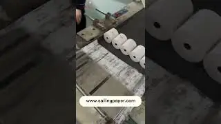 Sailing paper Thermal paper manual packaging | sailingpaper.com | thermal paper manufacturing line