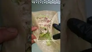 Burrito de At&uacute;n con Queso Crema y Aguacate! 🐟🌯 Receta F&aacute;cil y Deliciosa